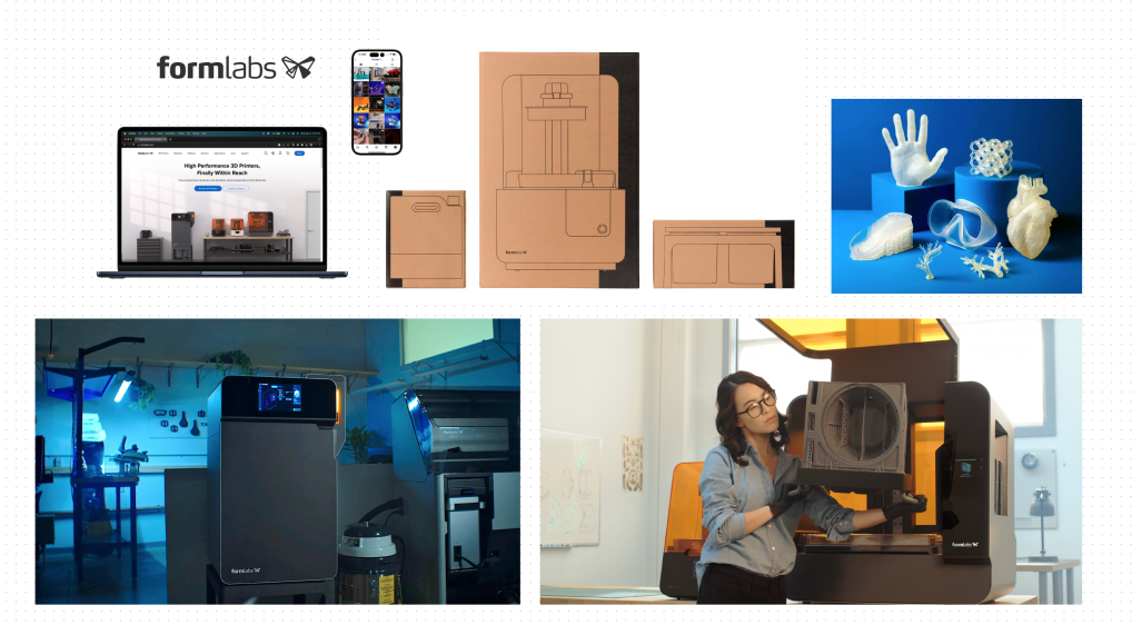 formlabs 3d printer branding