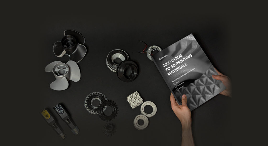 MakerBot's materials guide magnet content piece